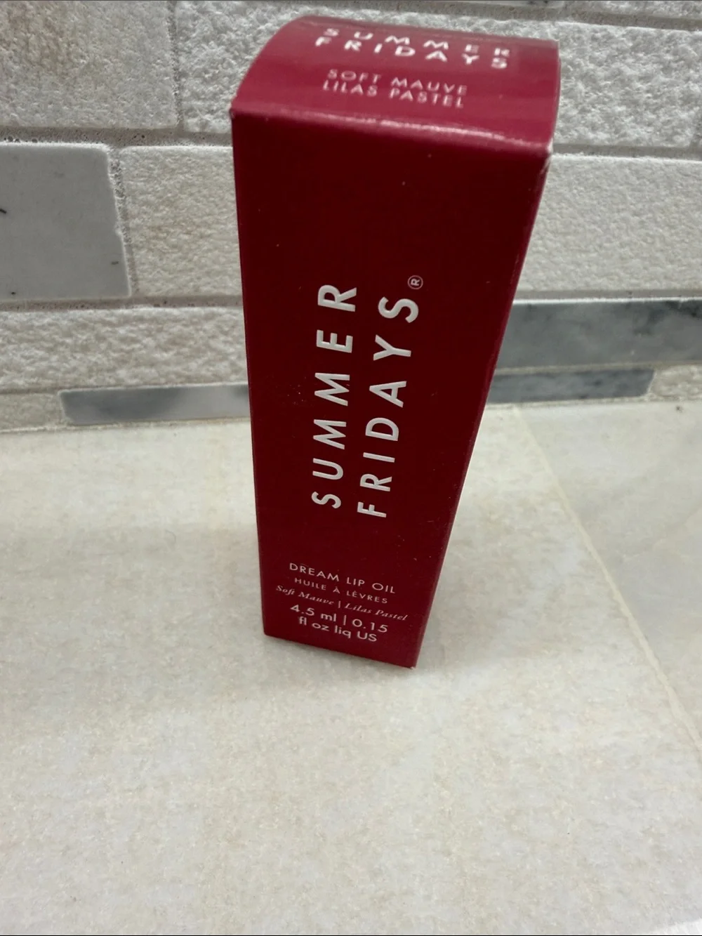 Summer Fridays Dream Lip Oil Soft Mauve